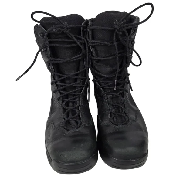 Danner Kinetic 8 Black Leather Botts Mens 11.5 Training And Patrol Work Boots